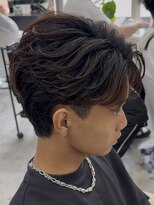 エデアンホンテン メンズサロン(EDEAN 本店 (旧:EDEAN 上通)) 熊本フェザーパーマ 刈り上げセンターパート MEN'S HAIR