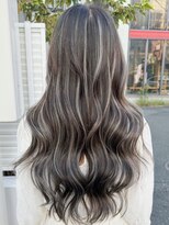 ヨロ 上野(YOLO) ハイライトカラーミルクティーベージュケアブリーチダブルカラー