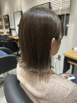 オールマイティービューティーモア(ALLMYTEA Beauty more+) 艶髪グレージュカラー