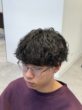 オーシャントーキョー 仙台(OCEAN TOKYO) 波巻きツイストスパイラルツーブロック刈り上げメンズパーマ