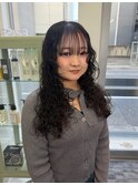 Curly layer long