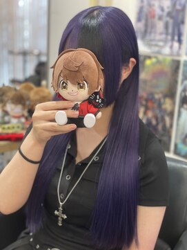 トーキョー オタクヘアー(TOKYO OTAKU HAIR) 推しぬいと一緒に！／パープルカラー