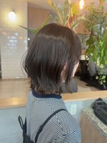 ヘアサロン アンフェール(Hair Salon Amfaire) 【rena】bob×ひし形/8レベルash style