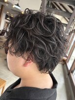 リドル ヘアー 駒生店(Riddle HAIR)&nbsp;大人の色気を引き出す無造作メンズパーマ