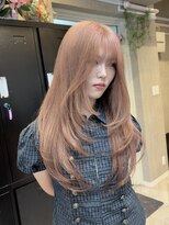 ファブルヘア(FABLE HAIR)&nbsp;pink beige×layer cut