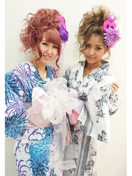 ラチャウ(La.Ciau) 2016夏浴衣着付け＆ヘアセット5400円