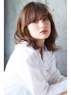 ノラジャーニー(NORA Journey) 【NORA Journey】重軽バランスのルーズパーマこなれセミディ