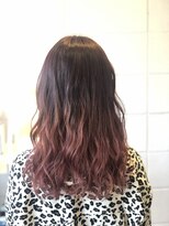 リラ ヘア サロン(rela hair salon)&nbsp;キャンディピンクグラデーション
