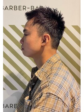 バーバーバー アカバネ(BARBER-BAR AKABANE) 大人の刈り上げスタイル【BARBER-BAR】