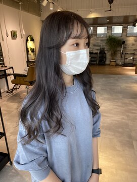 ヘアー ガーデン ルノン(Hair Garden Lunon) 大人女性のブリーチあり暗髪カラー