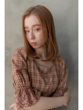 オースティン 登戸向ケ丘遊園(AUSTIN) 大人かわいい前髪セシルカットココアブラウンフリンジウェーブ