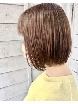 パロ アルト(Palo Alto) ショートボブ×ナチュラルベージュ