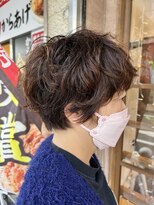 ヘアーズベリー 長岡天神店(hairs BERRY) ふんわりショートボブ