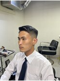 ビジネスマングラデーションカットバーバースタイル