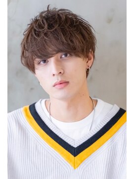 アルテ(ARTE) 【ARTE表参道/青山】ハイトーン×ニュアンスパーマ×マッシュ