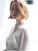 ナチュラルボブ/くせ毛風ボブ/20代30代【カペリベラグラマラス】