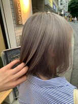ビアンコ カーロ 二子新地店(Bianco caro)&nbsp;ニュアンスカラー×ボブ◎30代40代50代