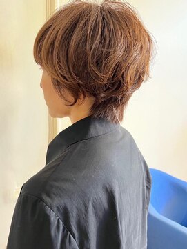 トップヘアー ガーデンヴィラ 安城(Garden Villa) グラデーションショートパーマ