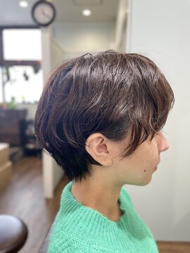美容室エルカミノ マッシュショート
