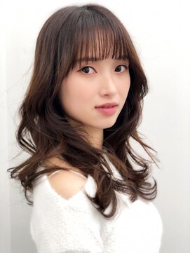 ドロップ(drop) K-Beautyの極み魅惑のロングレイヤースタイル表参道の美容室drop