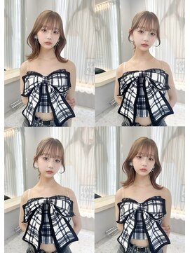 ボタン テンジン(VOTAN tenjin) 【votan_はまひ】顔まわりカット/前髪カット/ブリーチなし/天神