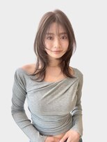 ユーフォリア 青山(Euphoria)&nbsp;20代30代40代ブリーチなしオリーブグレージュくびれミディ