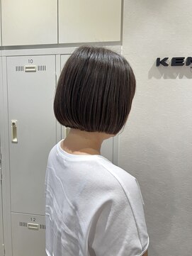 ステラバイケンジ(STELLA by KENJE) 大人綺麗ボブ/藤沢/髪質改善縮毛矯正/ショート/脱白髪染め透明感