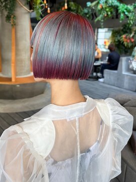 アルバム 銀座(ALBUM GINZA) 秋色ワンレン透明感カラーネビージュ黒髪小顔_ba531932