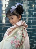 七五三　ヘアアレンジ