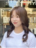 8小顔前髪ワンカールレイヤーカット20代30代40代50代