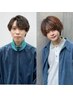 【安田/もーりー指名限定】カット+パーマ各種￥16,500→￥10,500