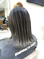 ピークアブー アヴェダ ギンザシックス(PEEK-A-BOO AVEDA GINZASIX) デザインカラー/バレイヤージュ/ハイライト/アッシュグレージュ