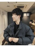 2wayバング/マッシュウルフ/ニュアンスパーマ