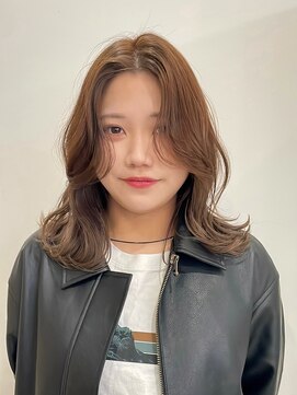 サクラ オモテサンドウ(SAKURA) クタッとロブ×ココアブラウン◎髪質改善/表参道/ブリーチ