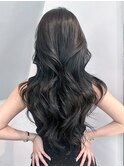 美髪ロング顔周りレイヤー韓国ヘア_ba527421