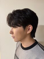 ノラ シブヤ(NORA)&nbsp;コンマヘア韓国メンズヘアダウンパーマガイルヘアメンズカット