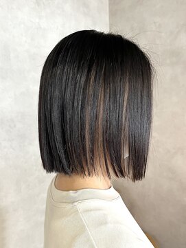 エンクス(enx) ホワイトグレージュデジタルパーマミニウルフMH67