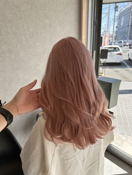 ジゼル 小倉(GiseL) ピンクベージュ/レイヤーカット