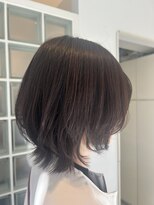 ヘアラウンジガガ(Hair Lounge GAGA) ウルフボブ