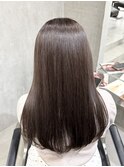 ブラウン/船橋/くすみベージュ/細めハイライト