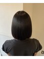 ヘアーズ ベリー 下大利店(hairs BERRY) 縮毛矯正でツヤツヤ髪のボブに!!
