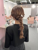 ツイ 新潟駅南けやき通り(tui)&nbsp;編み下ろしヘア/パーティーセット