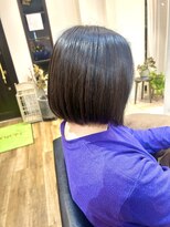 ナチュラルスポット(Natural Spot)&nbsp;前下がりボブ×ダークブラウン