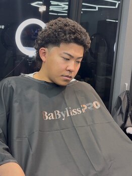 ライズ 四街道(RAIzE)の写真/【四街道バーバー】個性を出したい方・HIPHOP好き必見★/ブラックヘアに近づけることが可能です◎