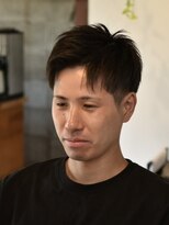 リム メンズヘア(LIM men's hair) 束感ショートアップバング【倉敷のメンズカット専門店】