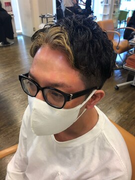 プランタンアヴェダ(printemps AVEDA) おしゃれメンズ白髪ぼかし