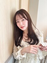 ベル 流山おおたかの森(BELLE)&nbsp;前髪カット/顔まわりカット/サイドバング/丸顔/面長