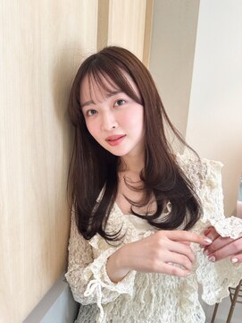ベル 流山おおたかの森(BELLE) 前髪カット/顔まわりカット/サイドバング/丸顔/面長