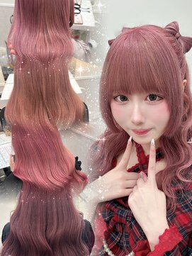 リルミー ミュエナ 大須 矢場町(Lilme myuena) ピンクカラーまとめ♪/ピンクベージュ/ピンクラベンダー