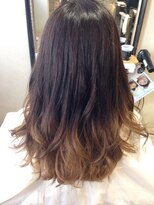 トリコ 梅田茶屋町店(trico) 透明感があるアッシュ系グラデーション【トリコ梅田茶屋町店】